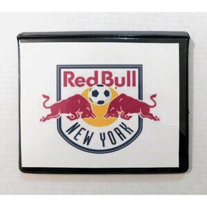 New York Red Bulls Soccer Team Card Binder 10 Cards 5 Signed